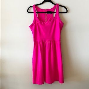 Cynthia Rowley bright pink dress